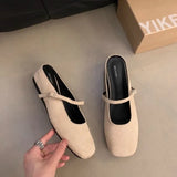 Amfeov Brand New Women Flats Round Toe Shallow Slip On Ladies Casual Ballet Shoes Soft Leather Eelgant Dress Shoes Mujer Size