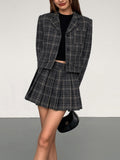 Amfeov Tweed Crop Blazer