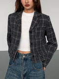 Amfeov Tweed Crop Blazer