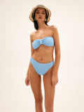 Amfeov Waffle Bandeau Bikini Set