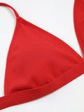 Amfeov Summer Passion Ribbed Bikini Set