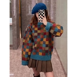 frat boy outfits Early Autumn French Style Retro Fried Street Small Lazy Sweater Two-Piece Suit Women's Autumn and Winter Western Style Pleated Short Skirt