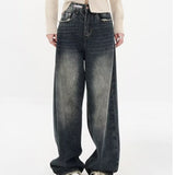 baggy jeans Summer New Men's Trousers Simple Youth Popular Pants Jeans Personality Trendy Loose Straight Straight Leg