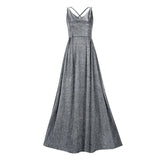 Amfeov 2024 Women's Fashion Sling Slim Dress Evening Dress Elegant Women Formal Dress Long Cocktail Wedding Birthday Club Party Dresses