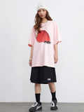 Back To School Amfeov Cotton Kawaii Strawberry Graphic T Shirts Y2k Streetwear Oversized Funny Short Sleeve Summer White Tops Cutecore Clothes