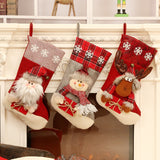 Christmas Gift New Year 2022 1pc Christmas Stocking/sugar/Gifts/ Xmas DIY Noel Christmas Decorations for Home Ornaments Navidad Decor Garland
