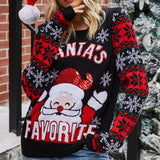 Amfeov Christmas Gift Christmas женские Cвитера Woman Sweaters Mujer Suéteres Sweater Pull Femme Christmas Santas  Pullovers O-neck Dropshipping