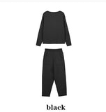Women Sweater Two Piece Knitted Pant Sets Slim Tracksuit  2021 Spring Autumn Fashion Sweatshirts Sporting Suit Female
