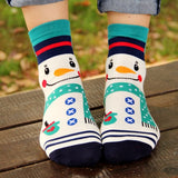 Christmas Gift Casual Kora Style women socks Winter Christmas Socks Cartoon Animal cute cotton Xmas socks Christmas gift for women