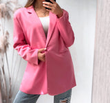 Graduation Gifts 2022 Chic Loose Light Pink Women Blazer Spring Summer Single Buttons Female Oversized Suit Green Jacket Full Sleeve Outwear