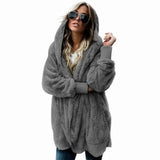 Christmas Gift Free shipping Large size S-5XL New Winter 2021 Faux Fur Bear Coat Jacket Women