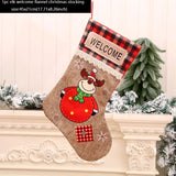 Christmas Gift New Year 2022 1pc Christmas Stocking/sugar/Gifts/ Xmas DIY Noel Christmas Decorations for Home Ornaments Navidad Decor Garland
