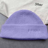 Christmas Gift Winter Couple Hats Female Autumn Winter Show Face Small Korean Ear Protection Woolen Hat Warm Wool Knitted Hat Caps