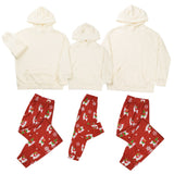 Amfeov Christmas Gift New Lovely Family Matching Christmas Pajamas Christmas Men Women Kids Sleepwear Parent-child Autumn Winter Warm Clothes