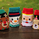 Christmas Gift Casual Kora Style women socks Winter Christmas Socks Cartoon Animal cute cotton Xmas socks Christmas gift for women