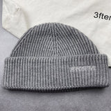Christmas Gift Winter Couple Hats Female Autumn Winter Show Face Small Korean Ear Protection Woolen Hat Warm Wool Knitted Hat Caps