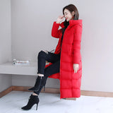 Christmas Gift Winter Long Coat For Women Parka Feminina Plus Size Puffer Jacket Harajuku Coats Outerwear Snow Wear Hood Large Sizes Female