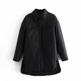 Christmas Gift PUWD Casual Woman Loose Thin Fleece Shirt  Jacket 2021 Spring Fashion Ladies  Warm Button Outwear Female Chic Oversized Coat