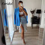 Amfeov Foridol Summer Satin Dress Set Women Halter Crop Top Skirt Pants Set Suits Vintage Beach Floral Print Boho Two Pieces Set 2022