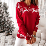 Christmas Gift Unisex Christmas Sweater Santa Elf Funny Christmas Slim Jumper Female Autumn Winter Tops Clothing Soft Hot Sale sueters de mujer