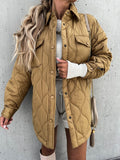 Amfeov Winter Jacket Women Quilted Coats Cotton Jacket Parkas Female Casual Loose Outwear Korean Cotton-Padded Winter Coat Outfit