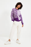 Christmas Gift Trendyol Bike Collar Jacquard Knitwear Sweater TWOAW22KZ1011