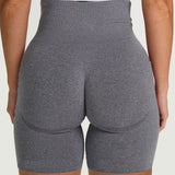 Amfeov Seamless Leggings Women Sport Slim Shortstights Fitness High Waist Women Clothing Gym Workout Pants Female Pants Dropship