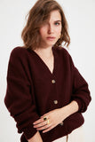 Christmas Gift Trendyol Button Detail Knitwear Cardigan TWOAW22HI0262