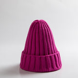 Cyber Monday Sales Unisex Hat Cotton Blends Solid Color Warm Soft HIP HOP Knitted Hats Men Winter Caps Women's Skullies Beanies All Season Hat