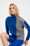 Christmas Gift Trendyol With Color Block Knitwear Sweater TWOAW22KZ0471