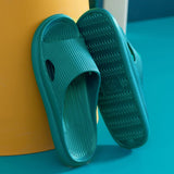 Aimays  Thick Sole Home Slippers EVA Soft Thick Platform Non-Slip Flip Flops Bathroom Anti-Slip Indoor Slides Woman Man Sandals Slippers