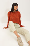 Christmas Gift Trendyol Cellular Knitwear Sweater TWOAW22KZ1478