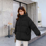 Black Friday Sales Winter Jacket Women Oversize Parka Coat Woman Warm Thick Cotton Coat Loose Hooded Padded Winter Clothes Womenc Jacket