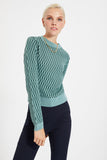 Christmas Gift Trendyol Jacquard Knitwear Sweater TWOAW22KZ1687