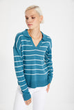 Christmas Gift Trendyol Polo Collar Knitwear Sweater TWOAW22KZ0735