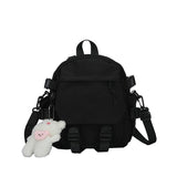 Amfeov Fashion Kawaii Mini Backpack Women Shoulder Bag For Teenage Girls Multi-Function Small Bagpack Ladies Travle School Backpacks