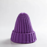 Cyber Monday Sales Unisex Hat Cotton Blends Solid Color Warm Soft HIP HOP Knitted Hats Men Winter Caps Women's Skullies Beanies All Season Hat