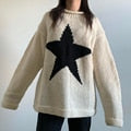 Black Friday Sales Casual Loose Sweaters Autumn Women Vintage Knit Jumpers Y2K Aesthetic Pullovers Korean Oversize Casual Knitwear Grunge